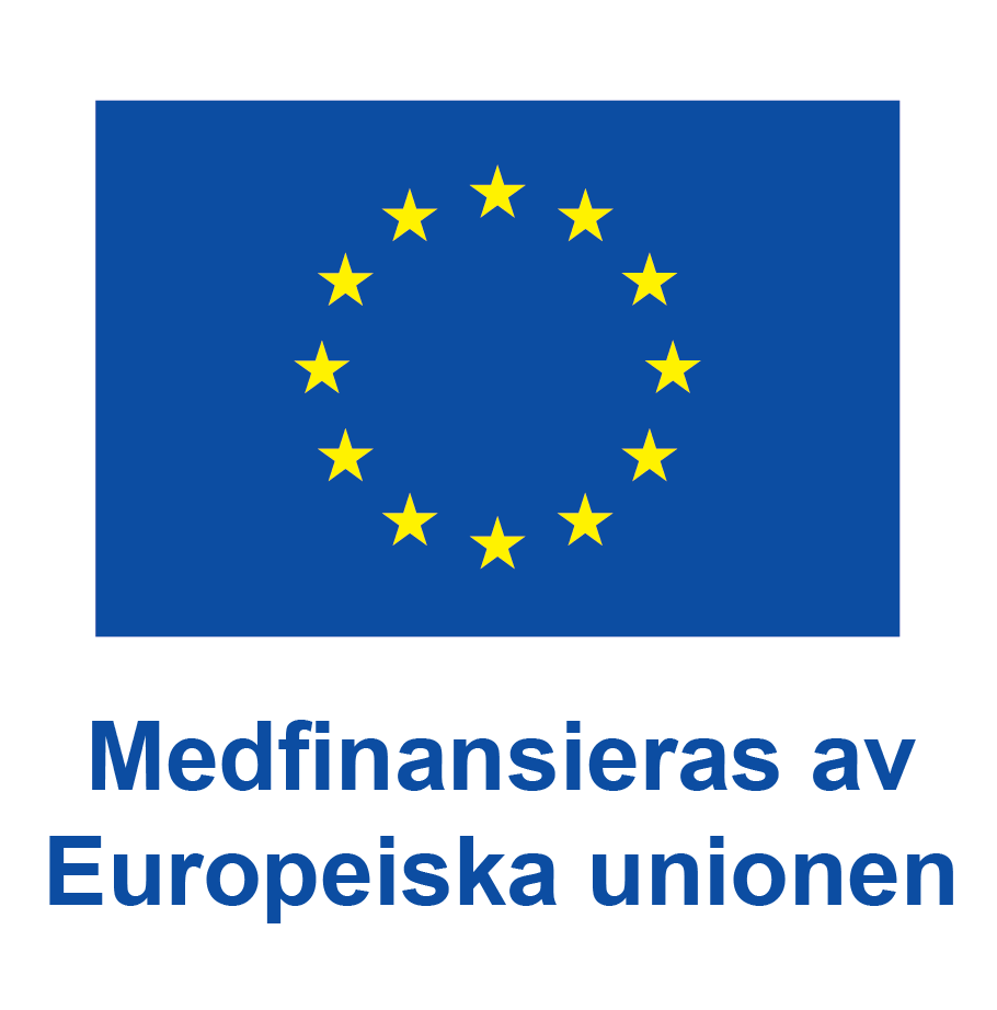 EU-flagga – Medfinansieras av Europeiska unionen